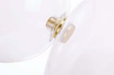lampă suspendată Capri 6 gold - 60 Led, aluminiu, sticlăMobCenter