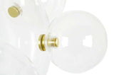 lampă suspendată Capri Disc 3 gold - 180 Led, aluminiu, sticlăMobCenter