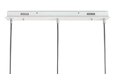 lampă suspendată Capri Line 3 gold - 180 Led, aluminiu, sticlăMobCenter