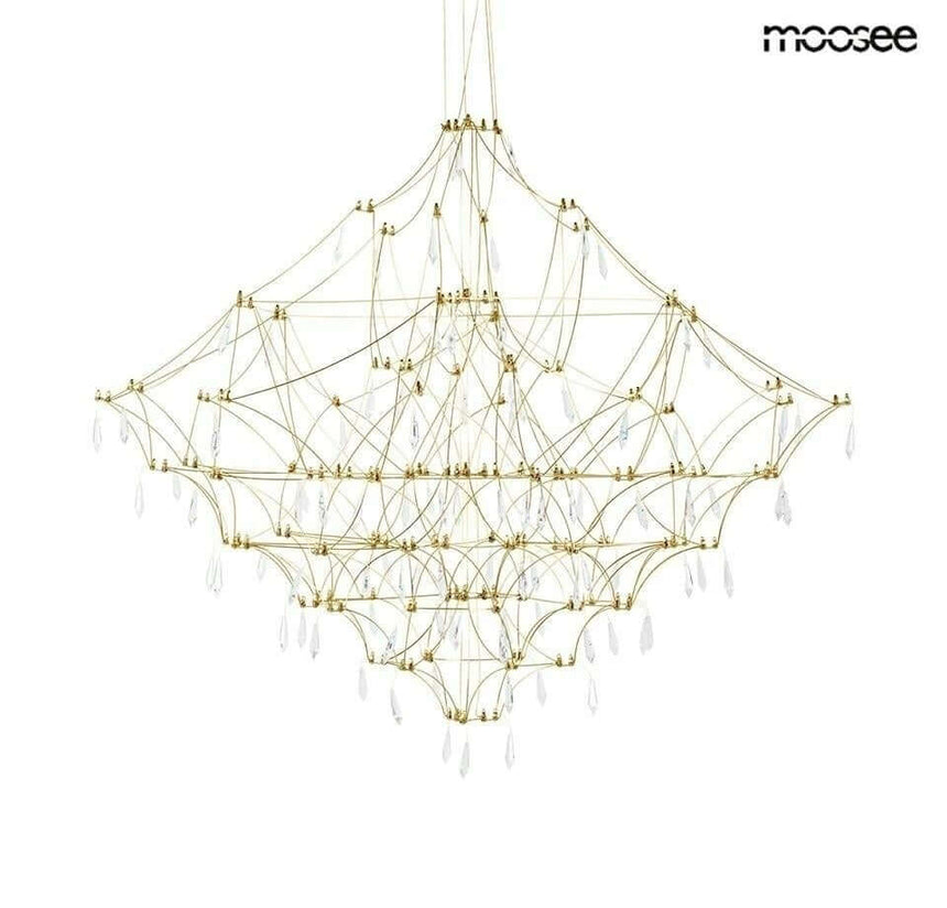 lampă suspendată Constellation 100 Gold - Led, oțel periatMobCenter