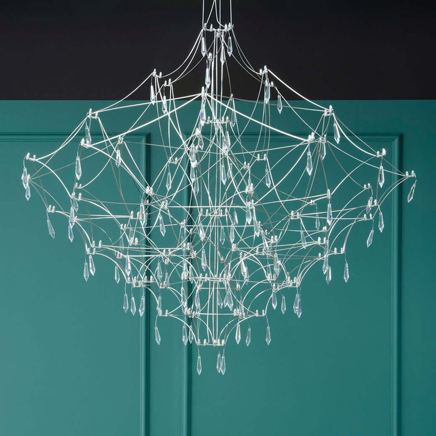 lampă suspendată Constellation 100 Gold - Led, oțel periatMobCenter