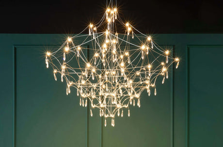 lampă suspendată Constellation 120 Gold - Led, oțel periatMobCenter