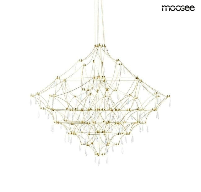 lampă suspendată Constellation 77 Gold - Led, oțel periatMobCenter
