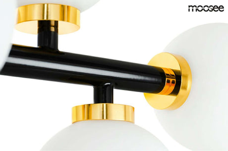 lampă suspendată Cosmo Level M - negru, auriuMobCenter