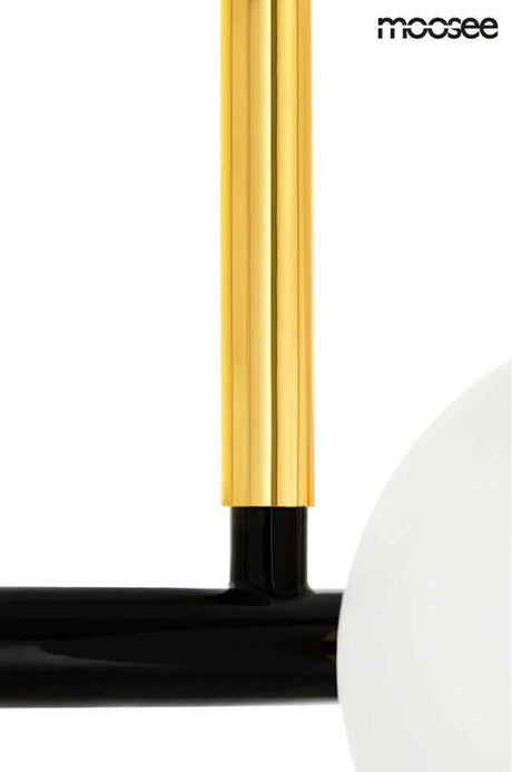 lampă suspendată Cosmo Level M - negru, auriuMobCenter