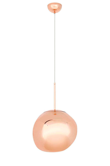 lampă suspendată Fusion 30 cupru - acrilicMobCenter