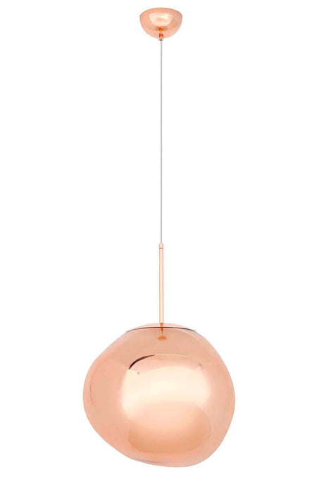 lampă suspendată Fusion 40 cupru - acrilicMobCenter