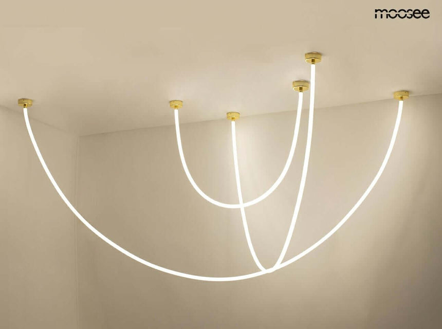 lampă suspendată Lasso 600 Smart goldMobCenter