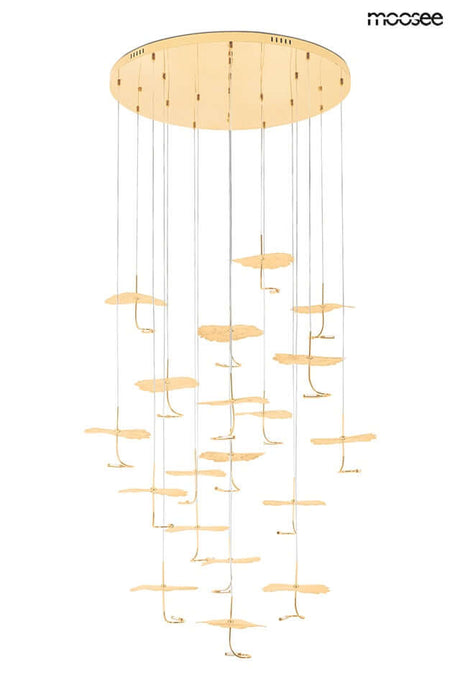 lampă suspendată Leafs Disc aurMobCenter