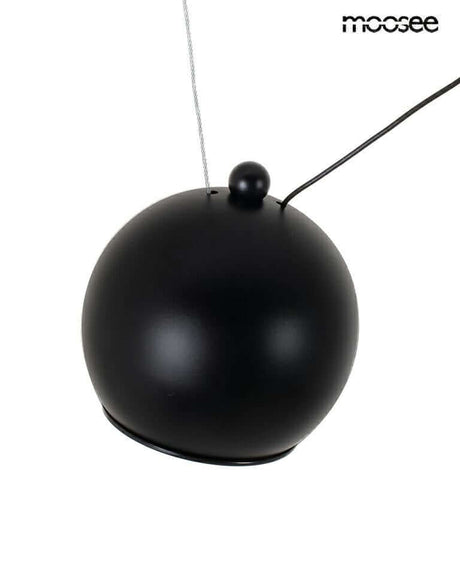 lampă suspendată Octo 5 negruMobCenter