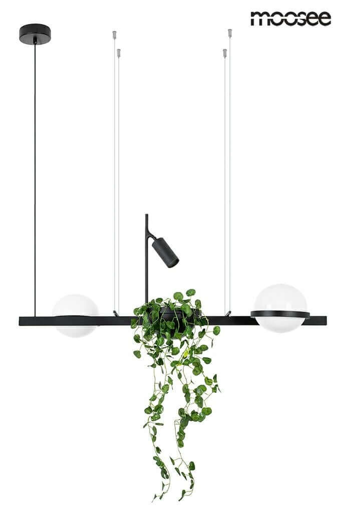 lampă suspendată Plant negruMobCenter