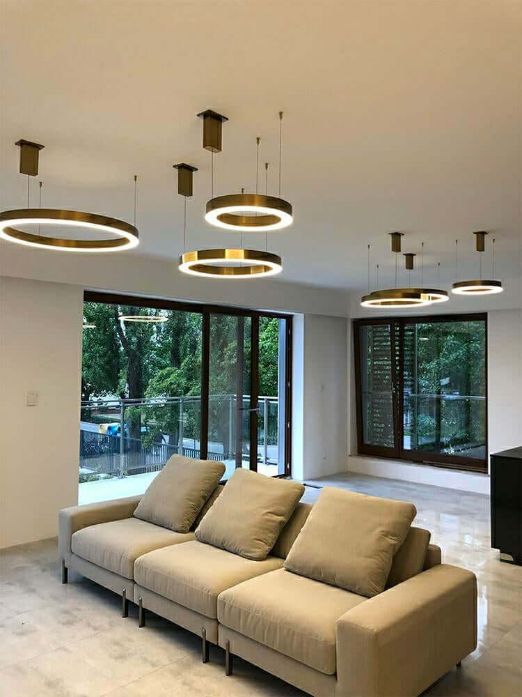 lampă suspendată Ring 40 aurMobCenter