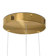 lampă suspendată Ring 60 + 80 + 80 aur pe un singur cap de linieMobCenter