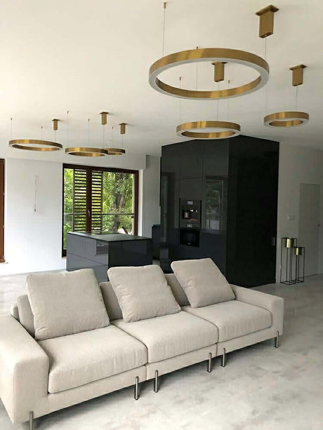 lampă suspendată Ring 80 aurMobCenter