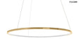lampă suspendată Ring Slim 120 aurMobCenter