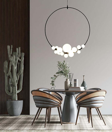 lampă suspendată Rocio negruMobCenter