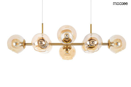 lampă suspendată Romeo Gold aur / chihlimbarMobCenter