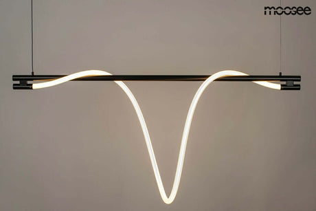 lampă suspendată Serpiente 120 negruMobCenter