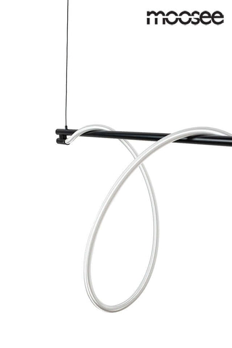 lampă suspendată Serpiente 120 negruMobCenter