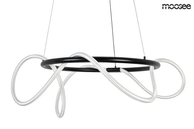 lampă suspendată Serpiente 60 negruMobCenter