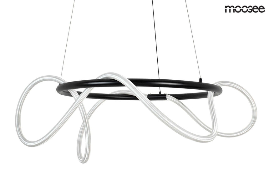 lampă suspendată Serpiente 60 negruMobCenter