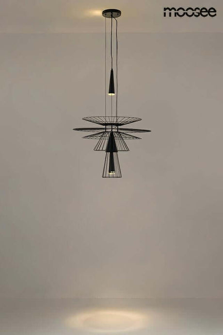 lampă suspendată Sesto negruMobCenter