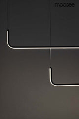 lampă suspendată Shape Duo 120 negruMobCenter