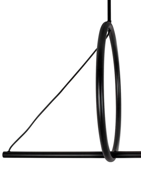 lampă suspendată Stick negruMobCenter