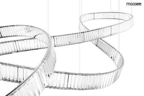 lampă suspendată Wave 380 cromMobCenter