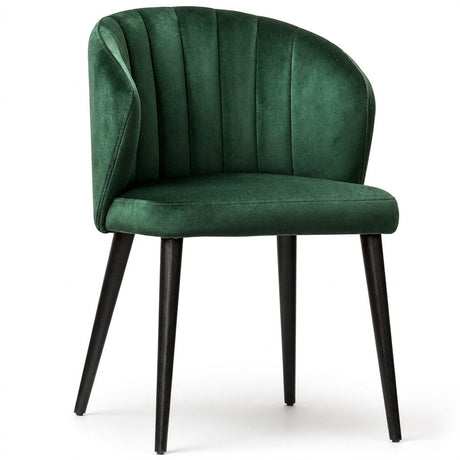 Scaun Mila - spătar înveliș cu cusături verticale