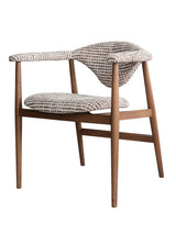 Scaun de dining Milo – larg 65 cm, tapițat
