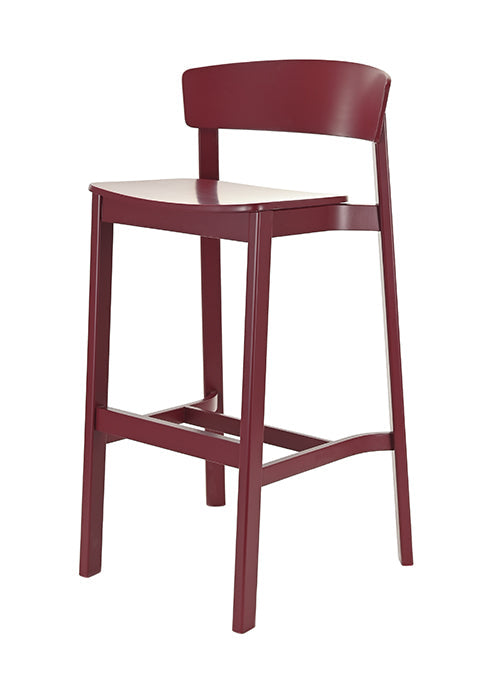 Scaun de bar Fameg Nord BST-2320 - cadru drept, spătar lat