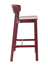 Scaun de bar Fameg Nord BST-2320 - cadru drept, spătar lat