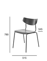 Scaun de restaurant Fameg Primo AM-2502 – cadru metalic