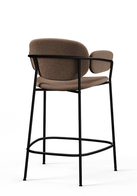Scaun de bar Fameg Riso BSTM-2301/61 cu brațe, 63 cm