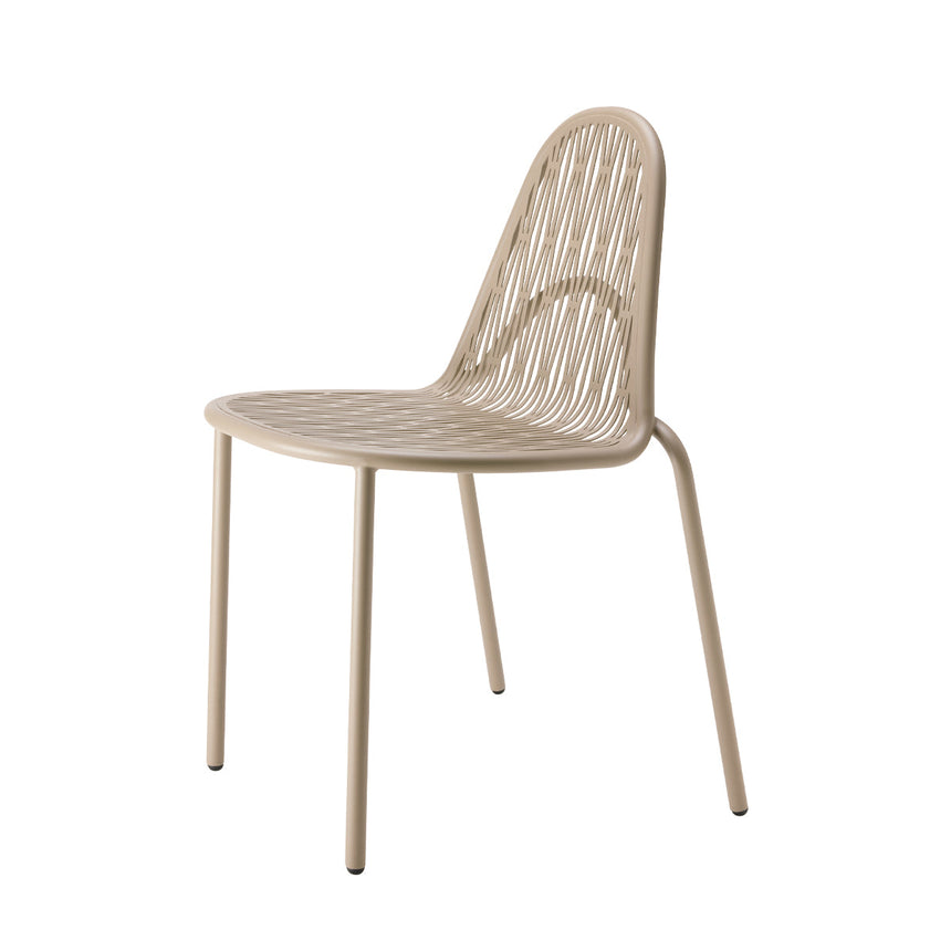 Scaun de exterior Malvasia SCAB - metal perforat