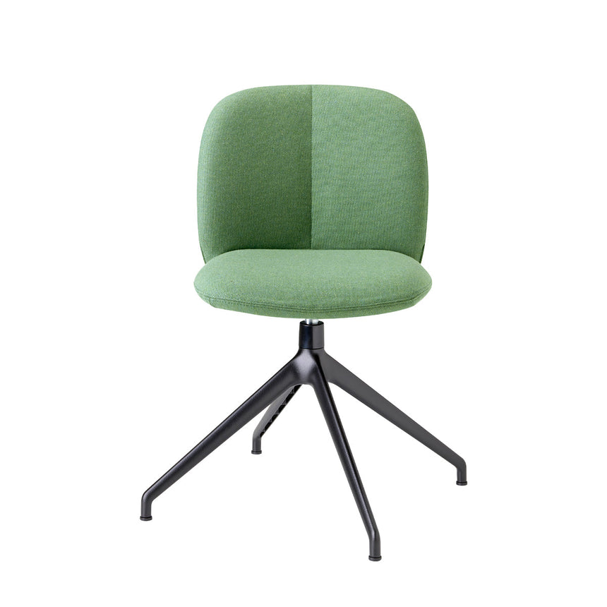Scaun pivotant Mentha Pop cu picior central – tapițat