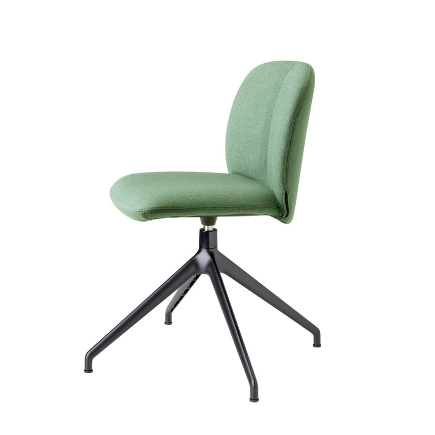 Scaun pivotant Mentha Pop cu picior central – tapițat