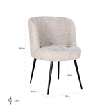 Scaun dining Richmond Morton natur renegade