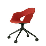 Scaun pivotant Lady B Pop cu rotile – tapițat