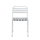 Scaun de terasă Reil Stripes - aluminiu cu benzi elastice