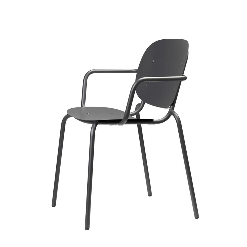 Scaun cu brațe Si-Si SCAB - exterior, metal