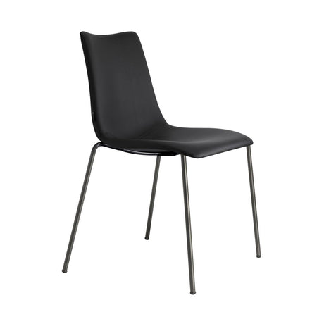 Scaun de conferință Zebra Pop – tapițat, stivuibil