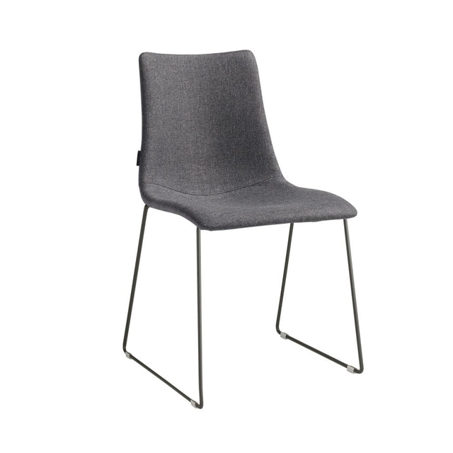 Scaun de conferință Zebra Pop sanie – tapițat