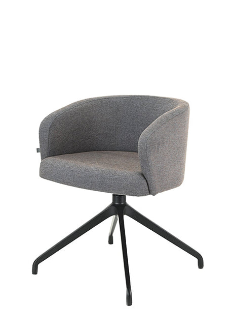 Scaun pivotant Fameg Skip BM-1524 cu brațe – tapițat