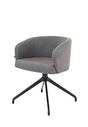 Scaun pivotant Fameg Skip BM-1524 cu brațe – tapițat