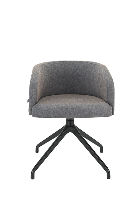 Scaun pivotant Fameg Skip BM-1524 cu brațe – tapițat