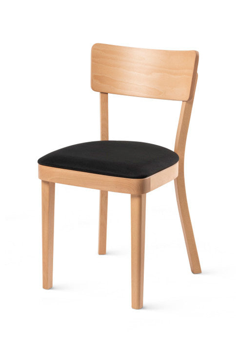 Scaun Fameg Solid A-9449 - șezut tapițat, spătar din lemn