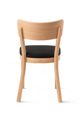 Scaun Fameg Solid A-9449 - șezut tapițat, spătar din lemn