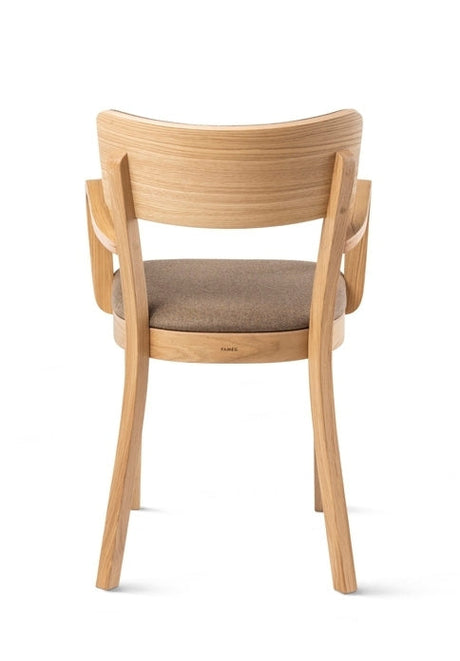 Scaun cu brațe Fameg Solid B-9449/1 tapițat complet